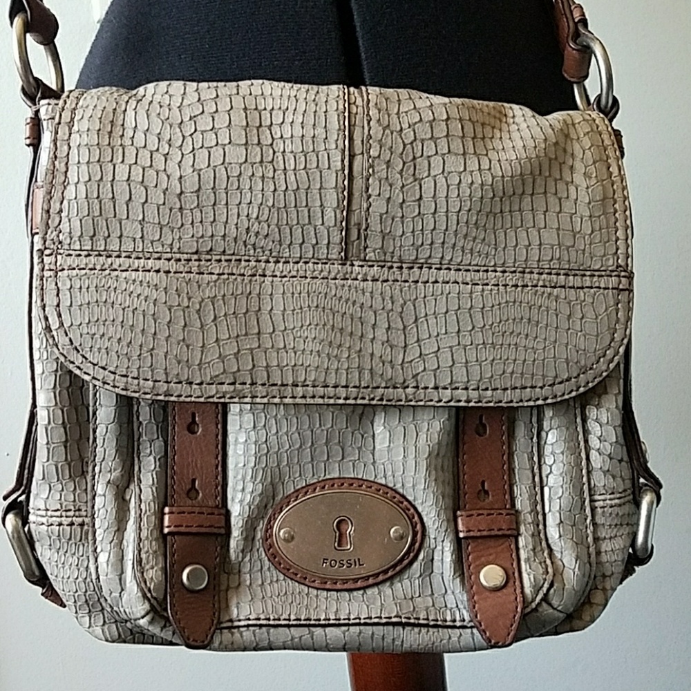 Fossil Long Live Vintage Leather Crossbody bag